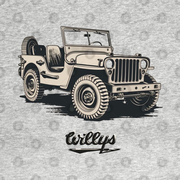 Willys Jeep by loskotno